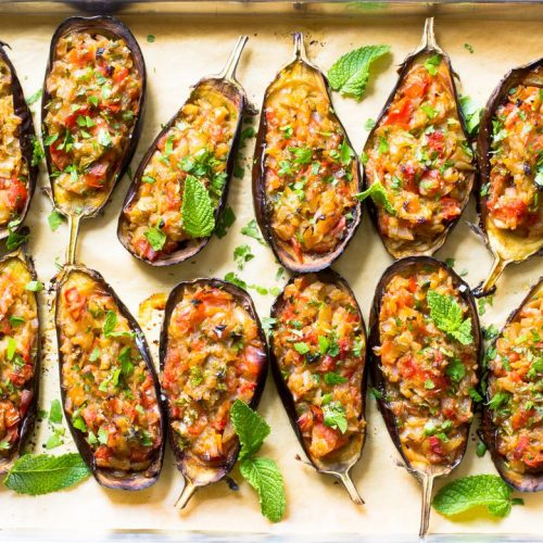 The Classic Turkish Stuffed Eggplant