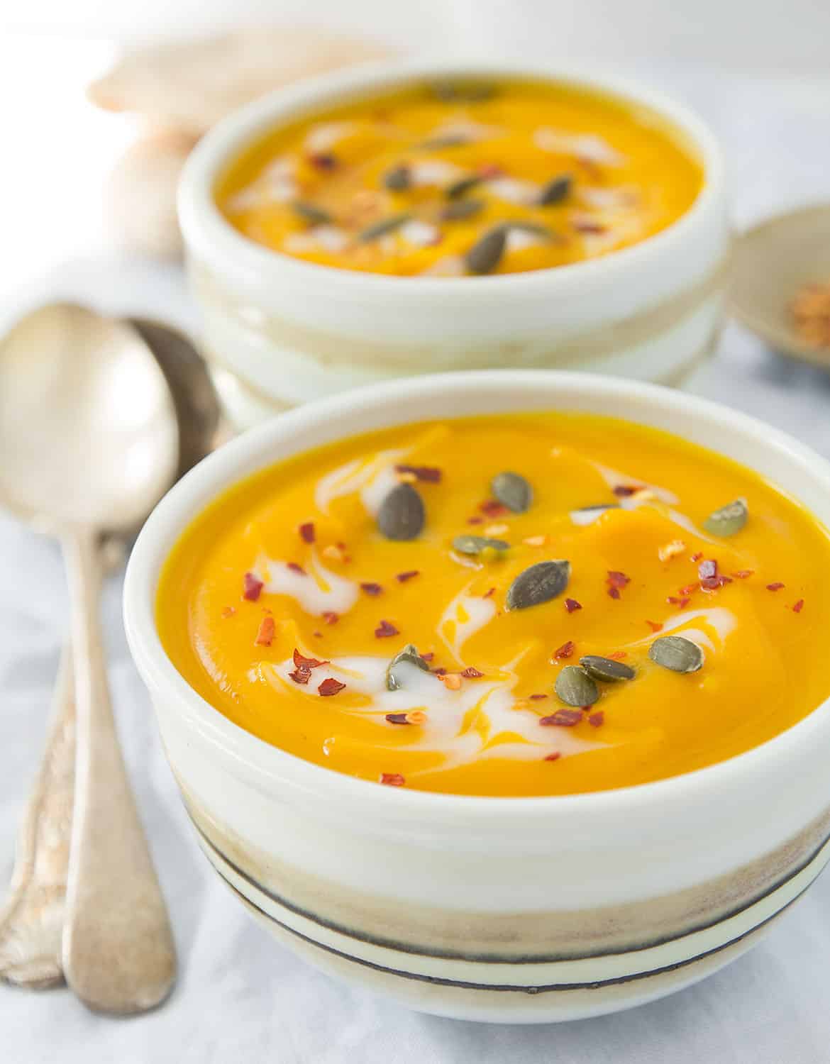 Spicy Pumpkin and Carrot soup