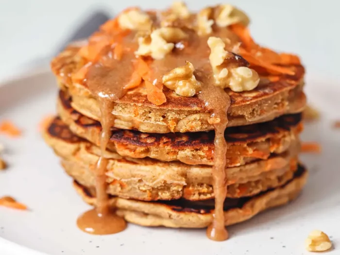Carrot Breakfast Pancake Delight - SDA diet