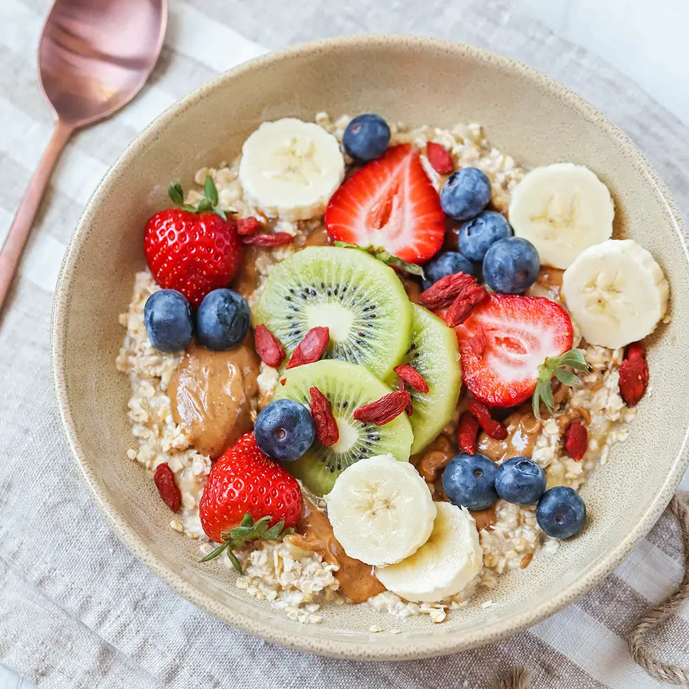 Fruit And Nut Oat Bowl