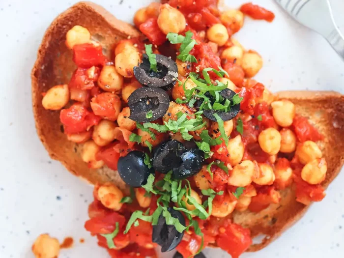Simmered Chickpea & Tomato - SDA diet